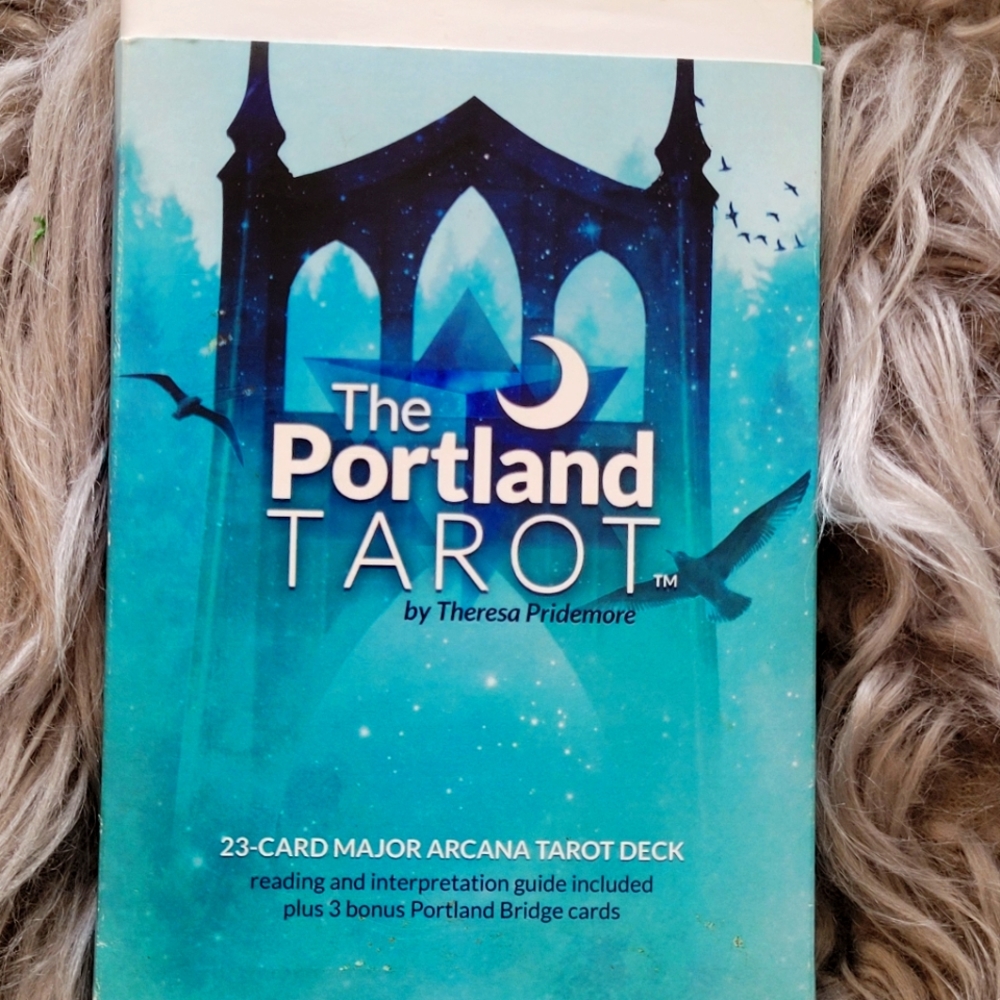 Unique gift PNW Portland Tarot Deck by Theresa Pridemore artist tarot cards